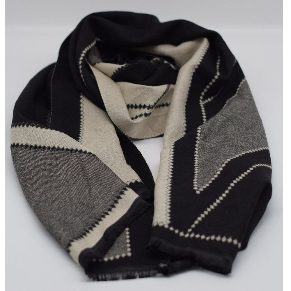 Foulard Cta Negro/Crema Coronel Tapioca
