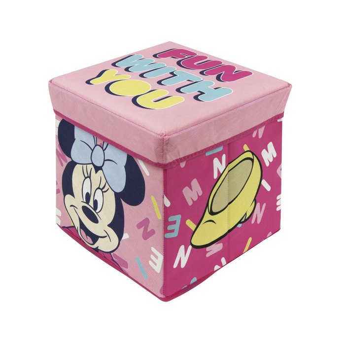 Caja de Almacenaje Puf Rigida Minnie ARDITEX Imagen principal del producto
