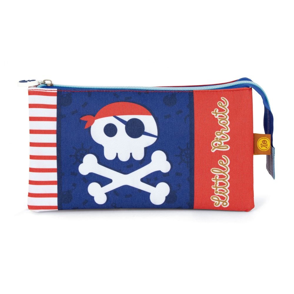 Portatodo triple pirata 21 x 11 cm Papelería del Paseo