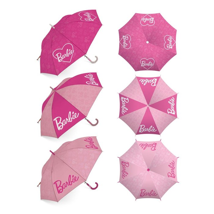 PARAGUAS INFANTIL 3 MOD, SURTIDOS BARBIE | ARDITEX | 1 UNIDAD | 8430957165897 Imagen principal del producto
