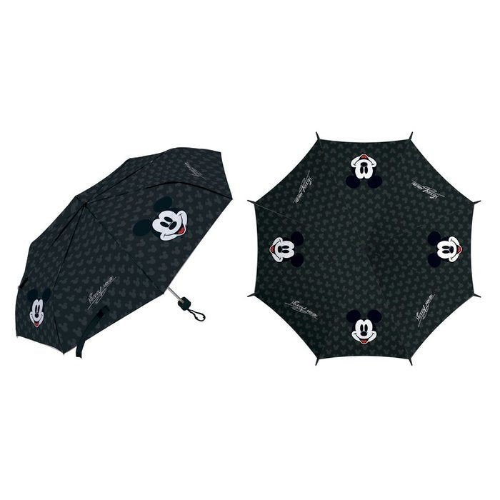 PARAGUAS PLEGABLE MICKEY NEGRO | ARDITEX | 1 UNIDAD | 8430957166184 Imagen principal del producto