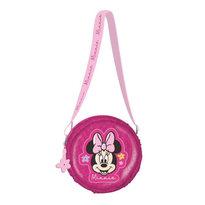 BOLSITO BANDOLERA REDONDO PELUCHE MINNIE | ARDITEX Imagen principal del producto