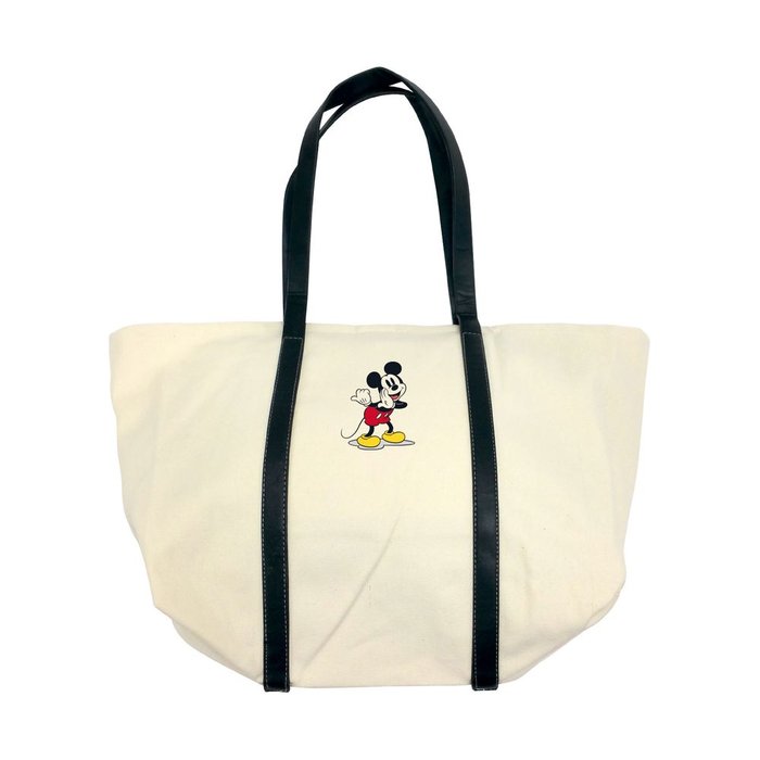 BOLSA DE TELA LONETA XL SHOPPING CIERRE Y BOLSILLO MICKEY | ARDITEX Imagen principal del producto