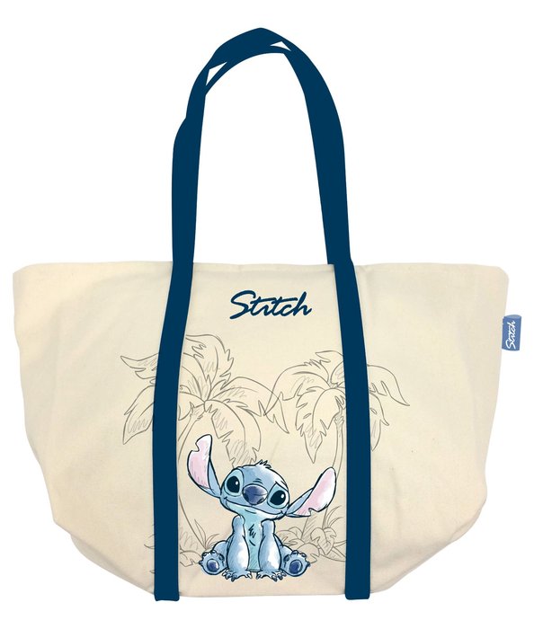 BOLSO DE PLAYA 35X31X20CM STITCH | ARDITEX | 1 UNIDAD | 8430957171027 Imagen principal del producto