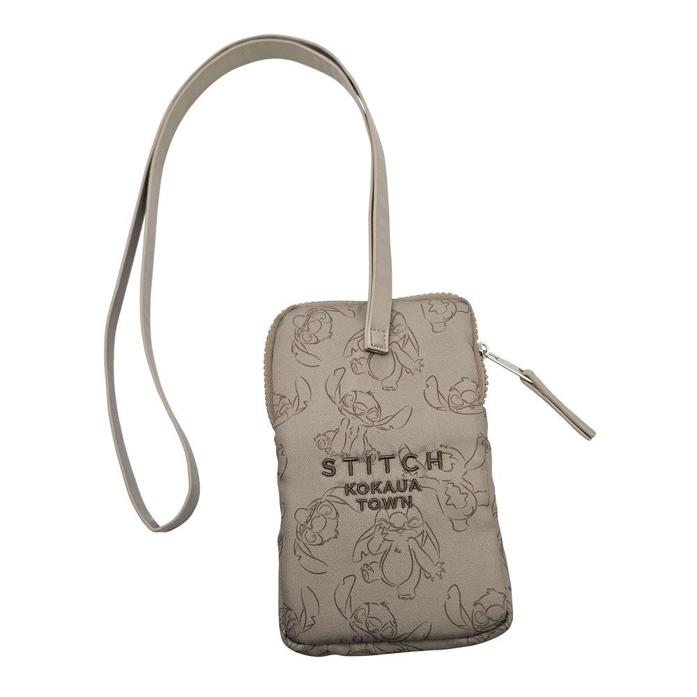 Bolsito bandolera para móvil acolchado Stitch 12x19x3 cm ARDITEX Imagen principal del producto
