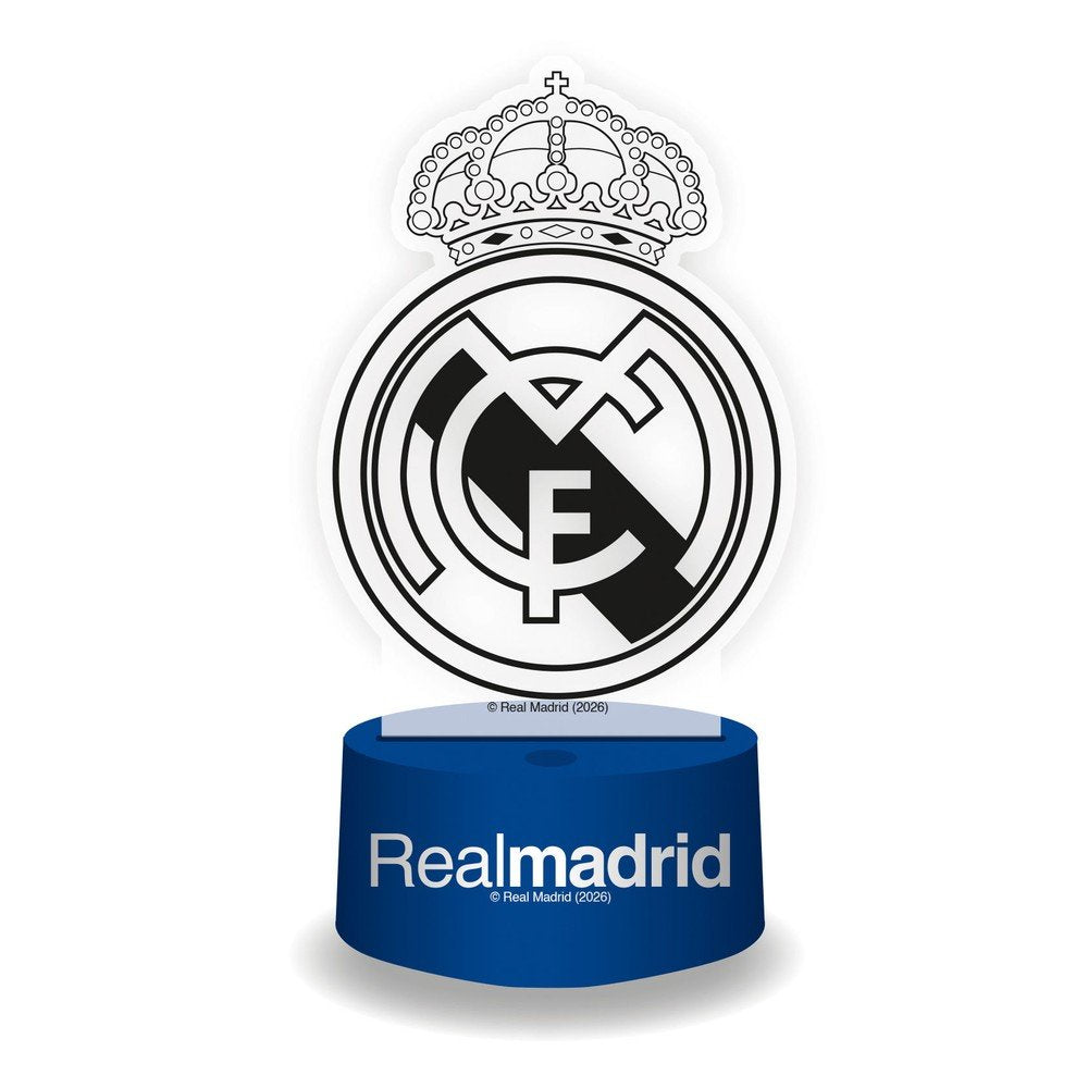Lámpara 3D Escudo Real Madrid con Mando ARDITEX Imagen principal del producto
