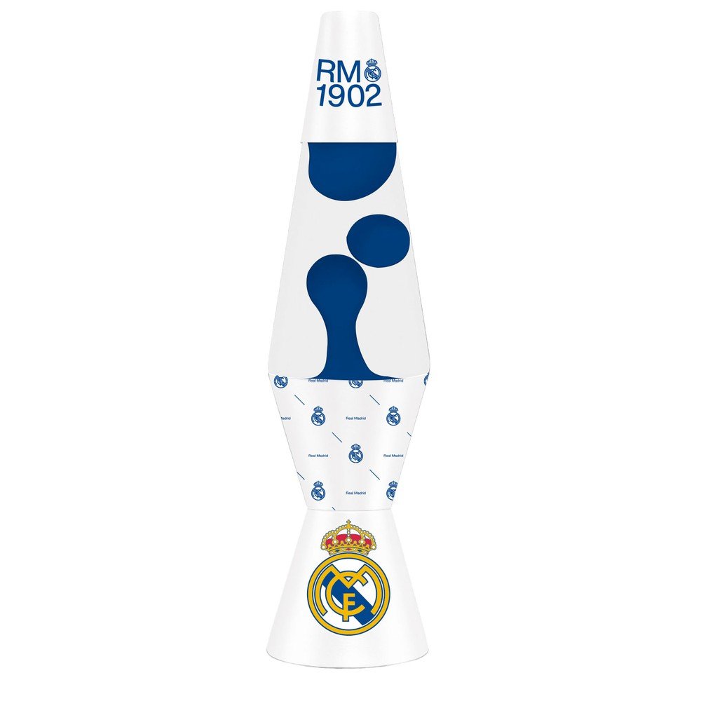 Lámpara de Lava 9x9x36 cm con Caja Real Madrid ARDITEX