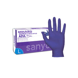 Guantes Nitrilo Azul Talla L Royal Mayline para protección