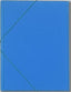 Carpeta con Gomas y Solapas Pvc Azul Iberplas