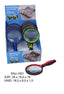 EXP. 8 LUPAS CON LUZ LED SURTIDAS 4 COLORES