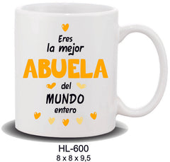 TAZA COLECCION FAMILIA ABUELA | ROYMART | 1 UNIDAD | 8431234161564