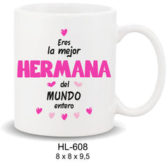 TAZA COLECCION FAMILIA HERMANA | ROYMART | 1 UNIDAD | 8431234161649
