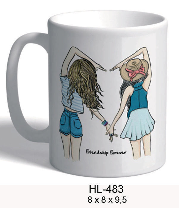 Taza Amigas Forever Roymart