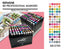 ESTUCHE LUXURY CANVAS GAMA ARTIST 80 COLORES | ROYMART