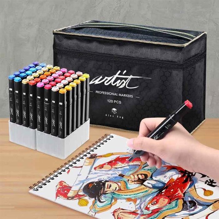 ESTUCHE LUXURY CANVAS GAMA ARTIST 120 COLORES | ROYMART Imagen principal del producto