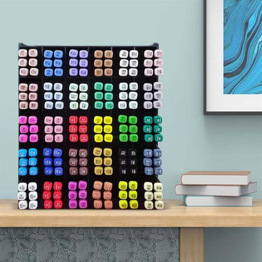 ✅ ESTUCHE COMPLETO ROTULADOR PROFESSIONAL MARKERS 180 UNIDADES SURTIDAS