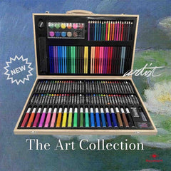 MALETIN SET ART STUDIO MADERA 180 PIEZAS | 1 UNIDADES | (ROYMART)