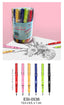 Bote PVC 30 Lápices Infinitos Mina Grafito Colores Surtidos Roymart