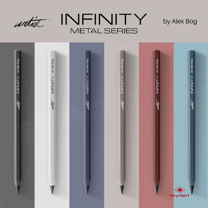 Exp 24 Lápices Infinity Hexagonal Body Colores Surtidos Roymart Pack 24