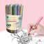 Bote PVC 30 Lapices Infinitos 6 Colores Gradient Pastel Roymart