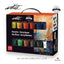Maletín Artist 48 Colores Pintura Acrílica 22 ml Marca Roymart