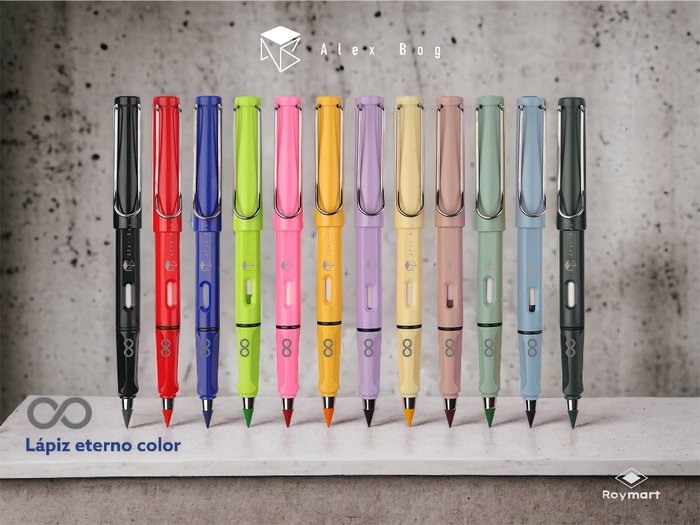 ESTUCHE 12 LAPICES INFINITOS COLORES SURTIDOS | ROYMART Imagen principal del producto