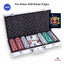Juego poker 300 fichas Roymart maleta aluminio