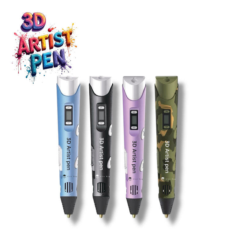 Boligrafo 3D Gel Artist Pen Roymart Pack 1