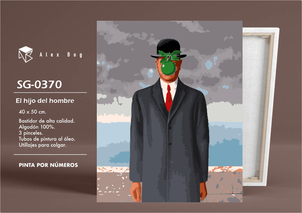 PINTAR POR NUMEROS EL HIJO DEL HOMBRE | ROYMART | 1 UNIDAD | 8431234196665 Imagen principal del producto