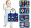 Carpeta de viaje didáctica Montessori azul ROYMART