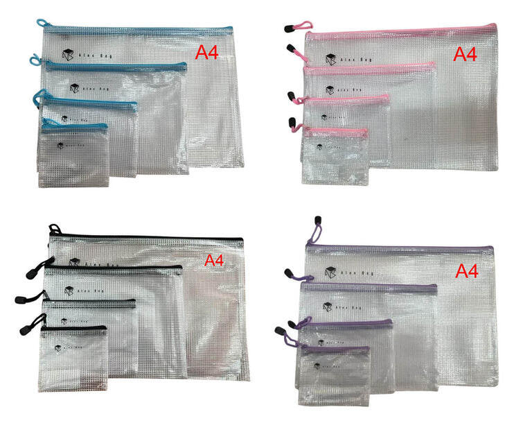 BOLSA CREMALLERA ORGANIZADOR A4 | ROYMART | 1 UNIDAD | 8431234196856