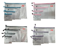 BOLSA CREMALLERA ORGANIZADOR A4 | ROYMART | 1 UNIDAD | 8431234196856