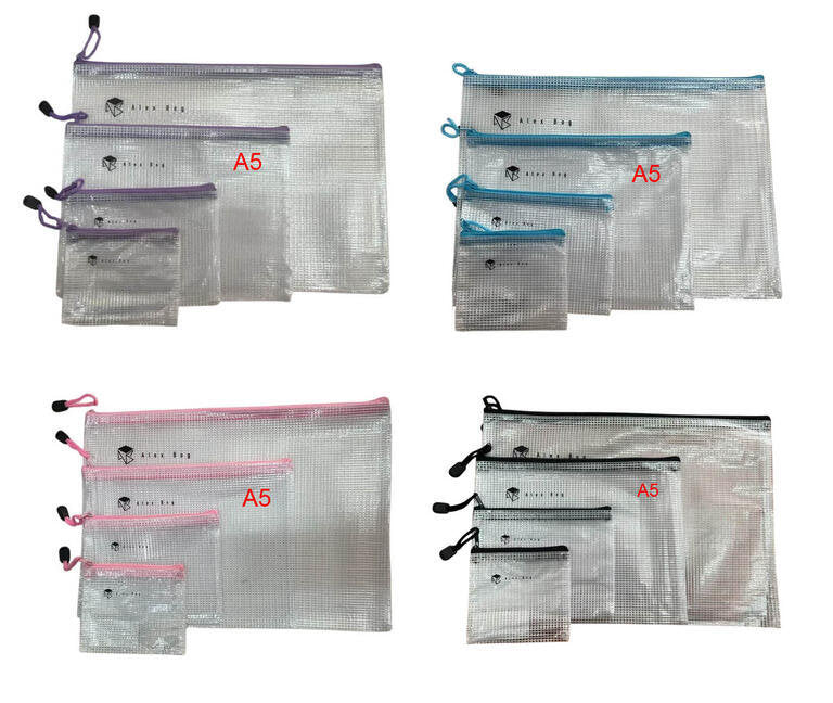 BOLSA CREMALLERA ORGANIZADOR A5 | ROYMART | ENVASE 12 UDS. UNIDAD | 8431234196863 Imagen principal del producto