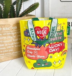 Bolsa woven bag pequeña Roymart para uso multiusos
