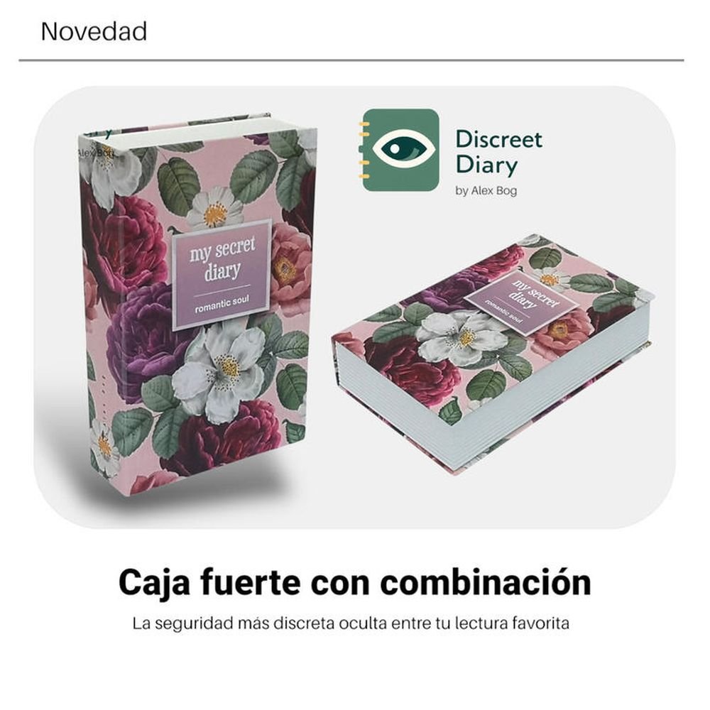 CAJA FUERTE CON COMBINACION ROMANTIC SOUL | ROYMART | 1 UNIDAD | 8431234197662 Imagen principal del producto