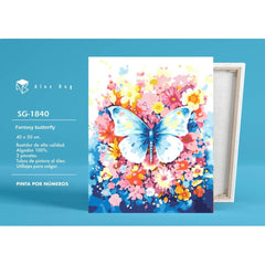 PINTAR POR NUMEROS FANTASY BUTTERFLY | ROYMART | 1 UNIDAD | 8431234197716