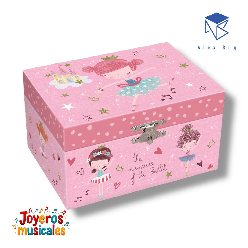 Joyero Musical Pequeño Princesa ROYMART Imagen principal del producto