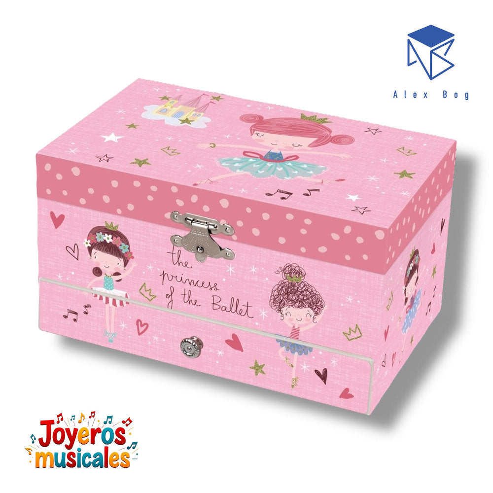 Joyero Musical Mediano Princesa ROYMART Imagen principal del producto