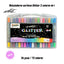 Sets 36 Rotuladores Doble Punta 72 Colores Glitter Shine Roymart
