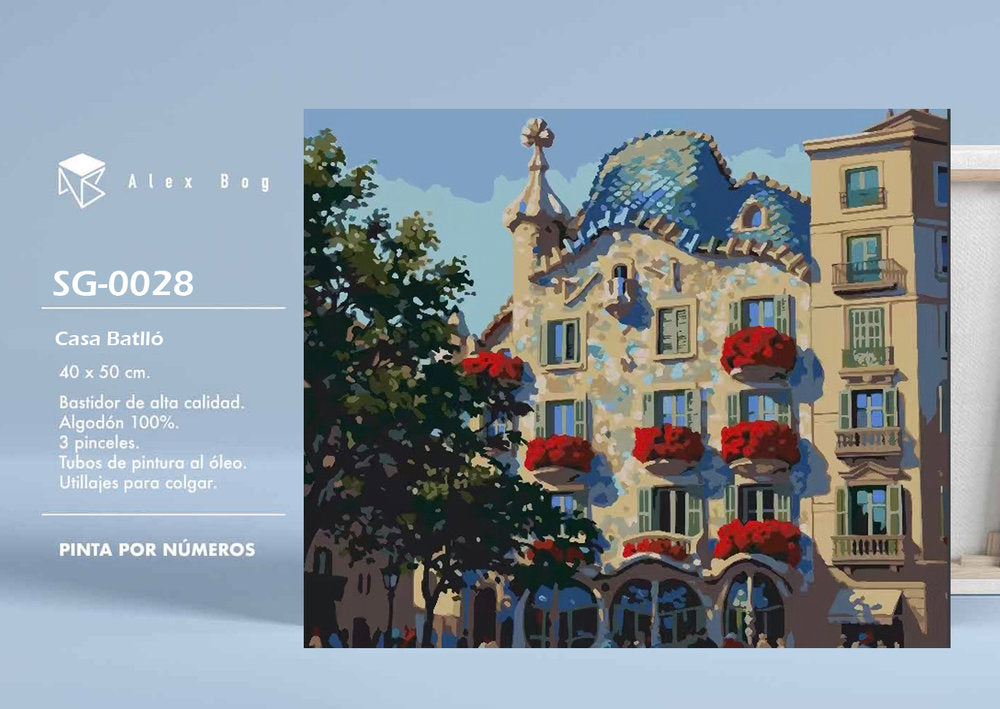 Pintar por Numeros Casa Batllo Roymart Imagen principal del producto