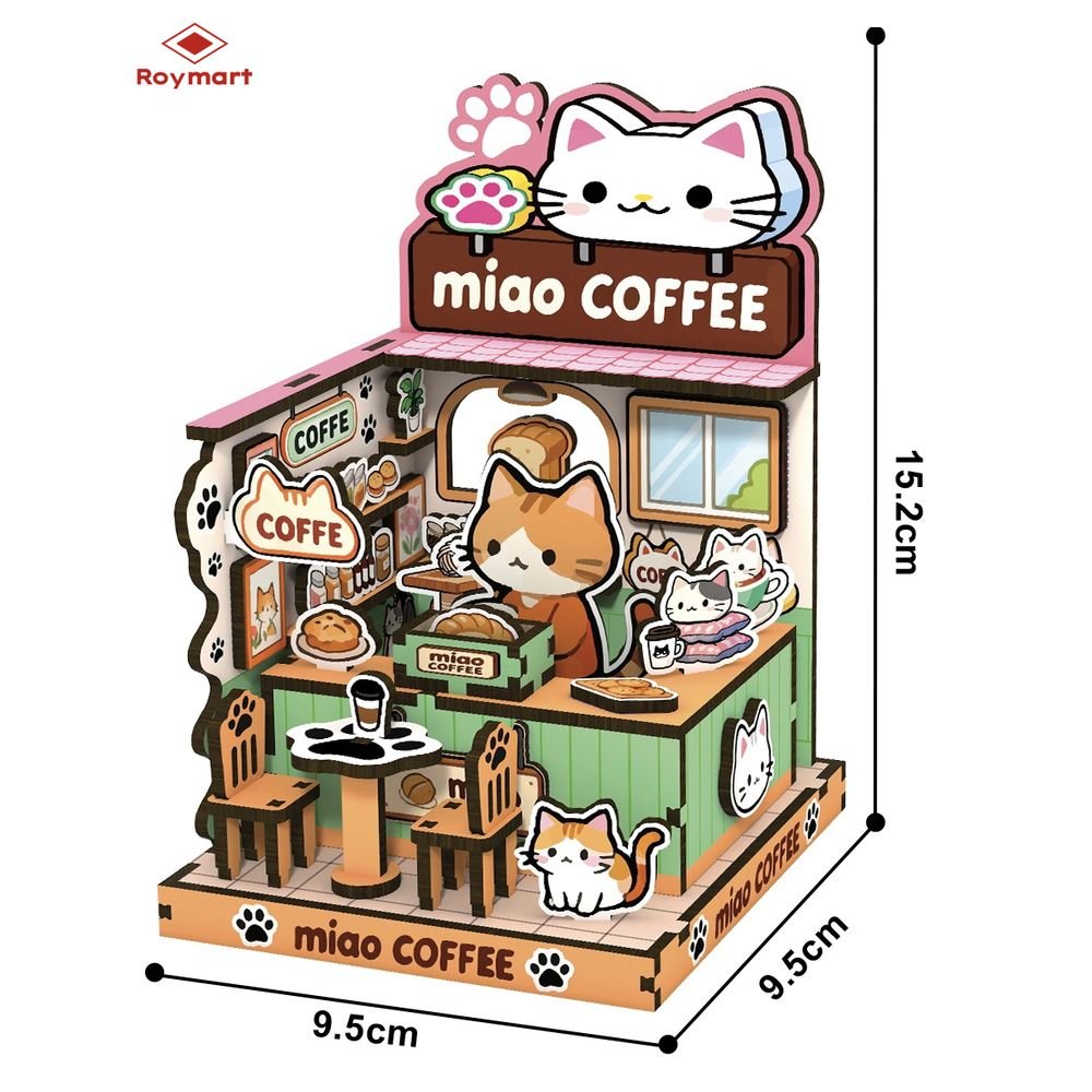 Maqueta madera 61 piezas Cafetería Roymart Imagen principal del producto
