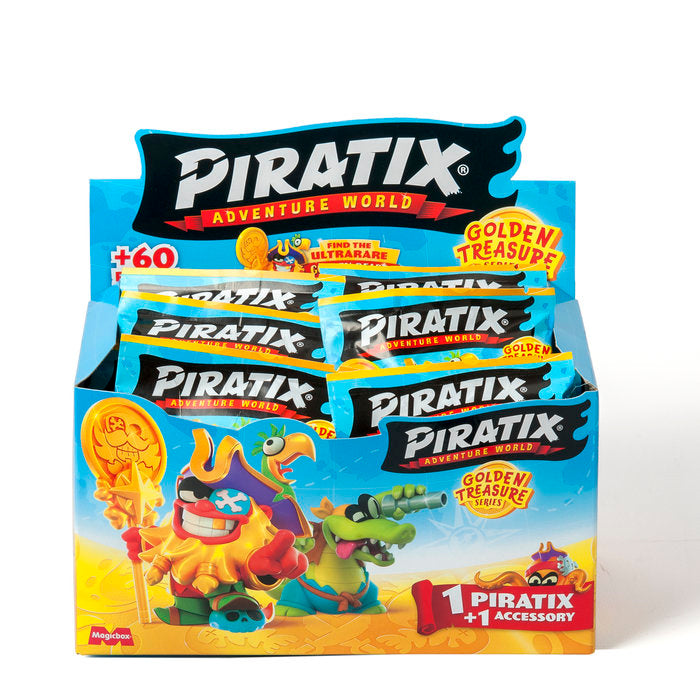Expositor 24 Piratix Golden Treasure - Pack 1