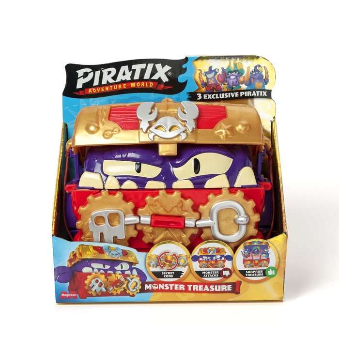 PIRATIX S - PLAYSET MONSTER TREASURE | PIRATIX | 1 UNIDAD | 8431618030394 Imagen principal del producto