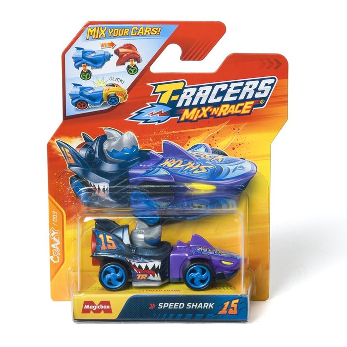 T-RACERS MIX 'N RACE - PACK 1 BLISTER | T-RACERS | 1 UNIDAD | 8431618032015 Imagen principal del producto