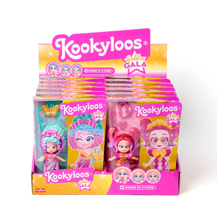Expositor 12 Muñecas Kookyloos Golden Gala KOOKYLOOS Imagen principal del producto