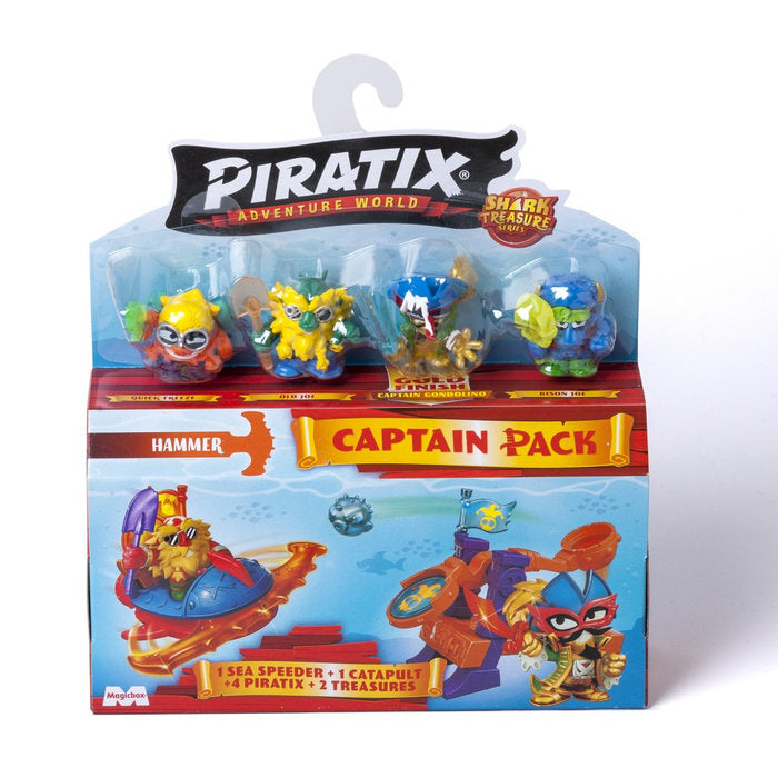 PAQUETE DE CAPITAN PIRATIX SHARK TREASURE | PIRATIX | 1 UNIDAD | 8431618037027