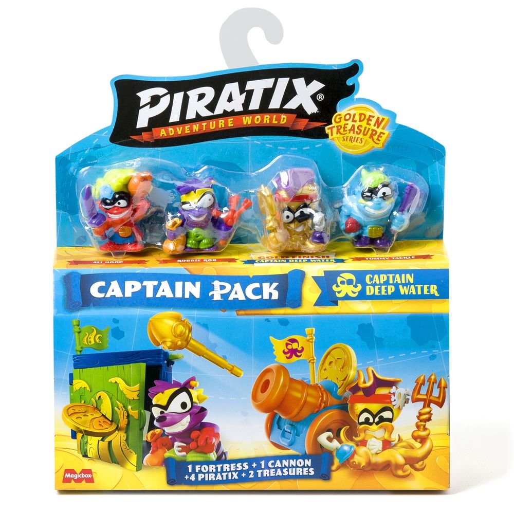 Captain Pack Piratix Golden Treasure Surtido