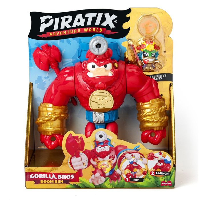 PIRATIX S GORILLA BROS BOOM BEN | PIRATIX | 1 UNIDAD | 8431618040843 Imagen principal del producto