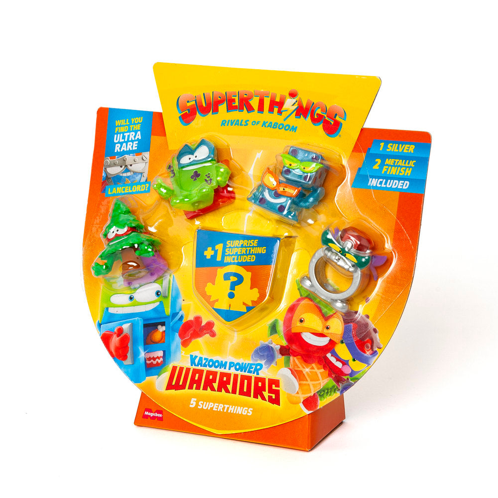 Paquete 5 Superthings Kazoom Power Warriors surtido Marca Superthings Imagen principal del producto