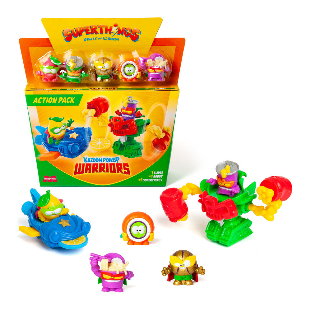 Superthings Action Pack Kazoom Power Warriors surtido marca Superthings Imagen principal del producto